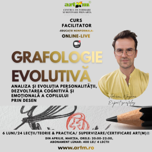 CURS DE GRAFOLOGIE EVOLUTIVĂ PRIN DESEN( Zoom-live)