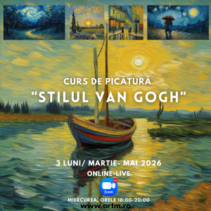 Curs de picătură "Stilul Van GOGH"/ online