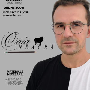 "Oaia Neagră" - workshop online de Art-terapie